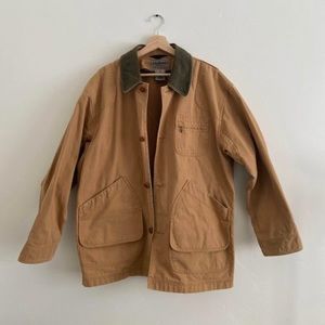 Vintage LL Bean Chore Field Barn Jacket Canvas Coat Size L 42 Mens